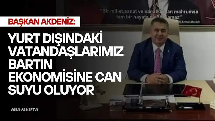 Gurbetçiler Bartın'a Ekonomik Can Suyu Oluyor