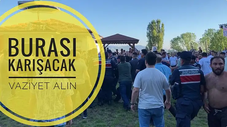 Güreş Müsabakalarında Ortalık Karıştı