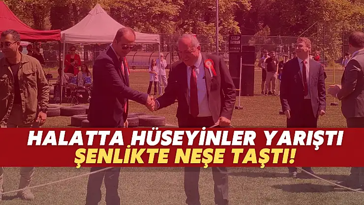 Halatta Hüseyinler Kapıştı, Şenlikte Neşe Taştı!