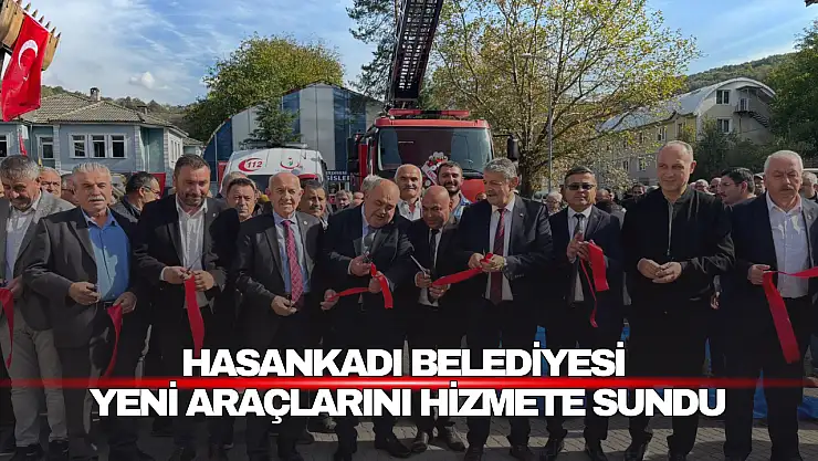 Hasankadı Belediyesi Yeni Araçlarını Hizmete Sundu