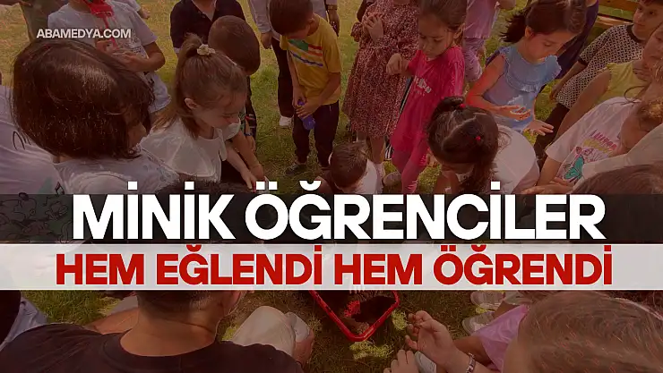 Hem eğlendiler hem öğrendiler!
