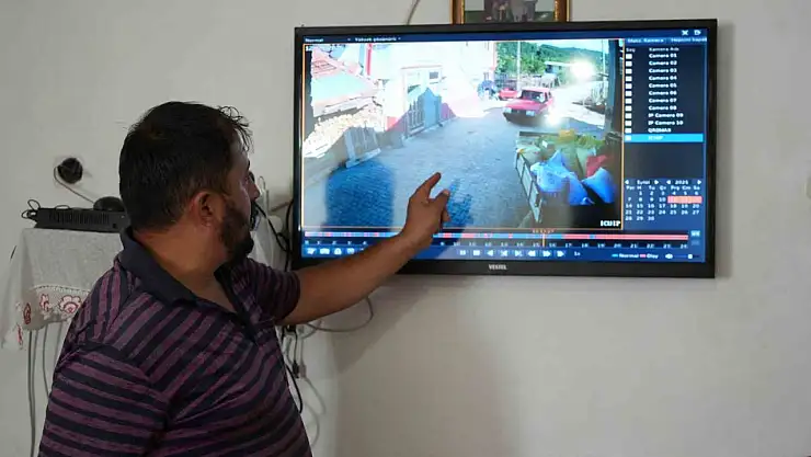 Husumetli olduğu ailenin evinin önünde tüfekle defalarca havaya ateş açtı