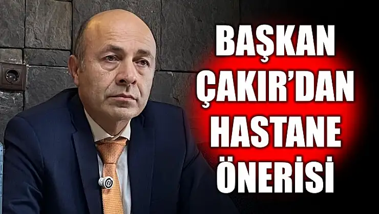 'İkinci Devlet Hastanesi olarak düzenlenebilir'