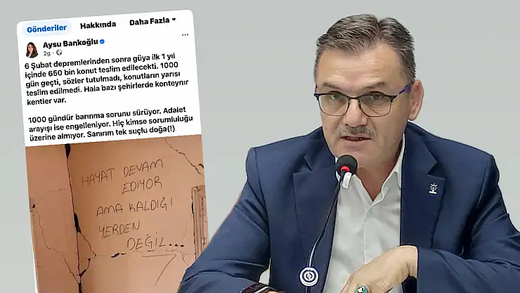 İl Başkanı Arslan'dan Milletvekili Bankoğlu'na yanıt