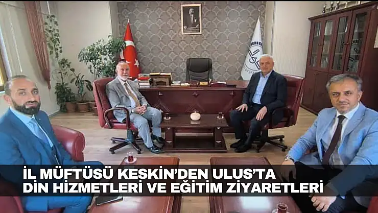 İl Müftüsü Keskin Kur'an Kursu'nda incelemelerde bulundu