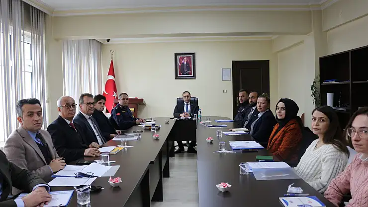 İlçe İdare Şube Başkanları Toplantısı yapıldı