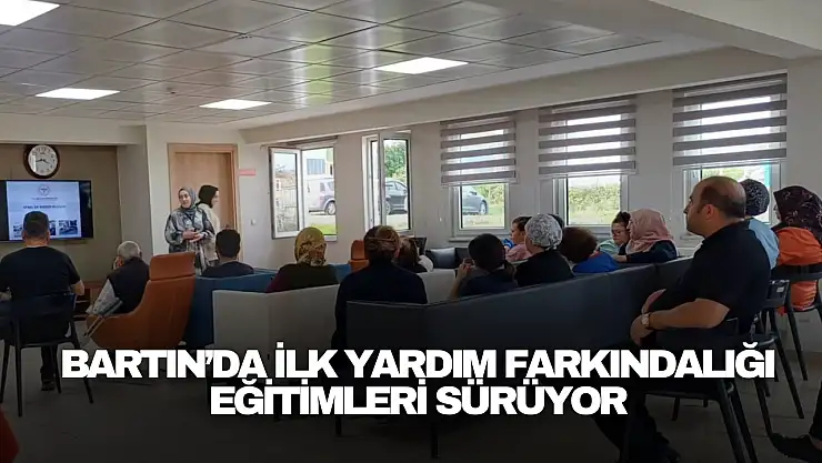 İlk Yardım Farkındalığı Eğitimleri Sürüyor