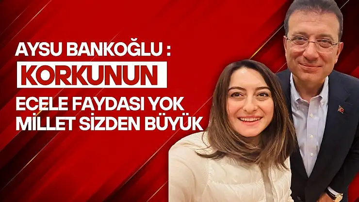 İmamoğlu Gözaltına Alındı: Bankoğlu'ndan Sert Tepki!