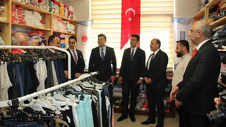 İnebolu'da denetimli serbestlik yükümlüleri ve aileleri için 'sosyal market' açıldı