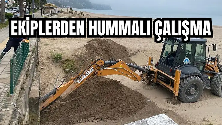 İnkumu'nda sezon hazırlıkları