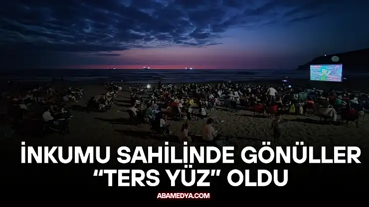 İnkumu Sahilinde Gönüller 'Ters Yüz' Oldu