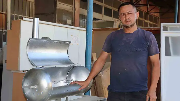 İnternette video izlerken aklına geldi, hurdaları maddi kazanca dönüştürdü