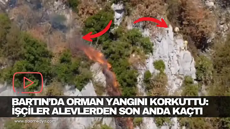 İşçiler Alevlerden Son Anda Kaçtı