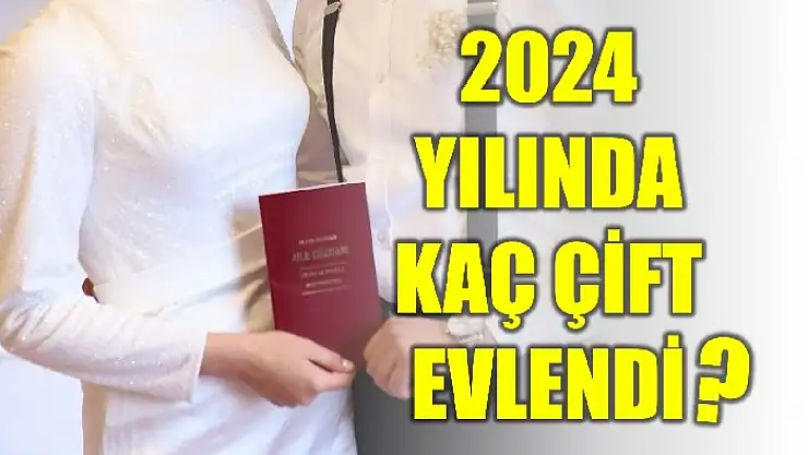 İşte Bartın'da evlilik verileri