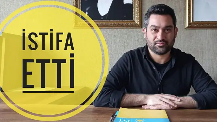 İstifa etti