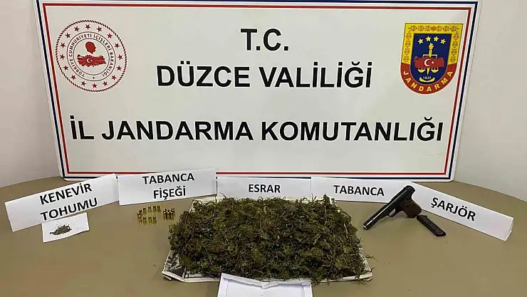Jandarma'dan uyuşturucu operasyonu
