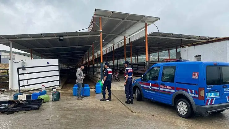 Jandarma hayvan hırsızlığı ve dolandırıcılığına karşı bilgilendirdi