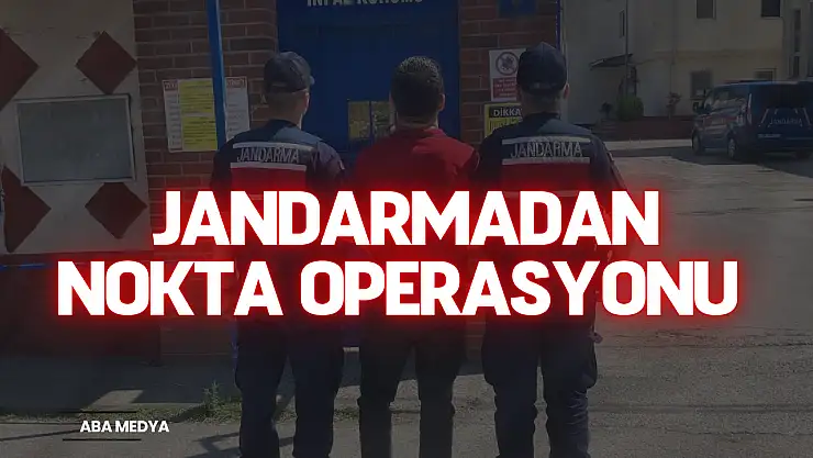 Jandarmadan Nokta Operasyonu: 5 Hükümlü Yakalandı