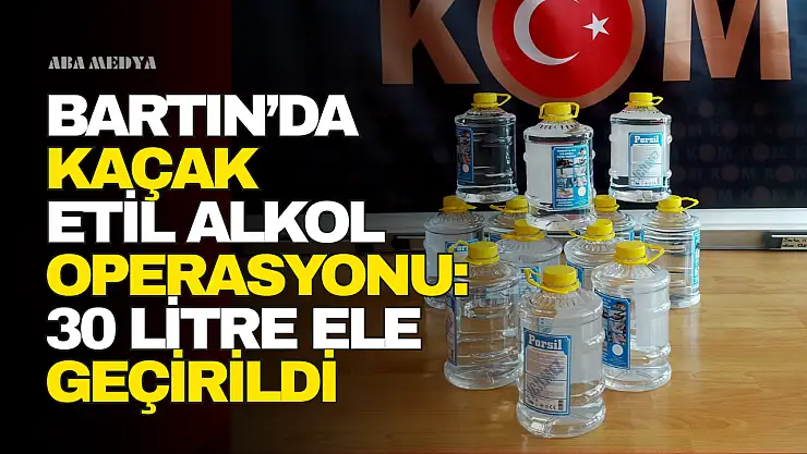 Kaçak Etil Alkol Operasyonu