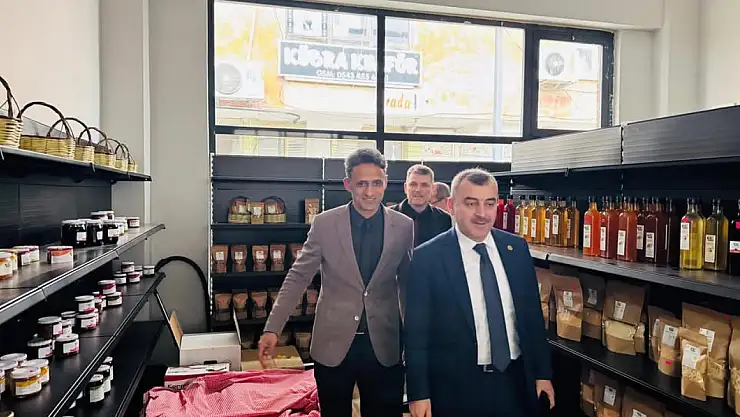 Kadın girişimcilere destek yöresel ürünler mağazası