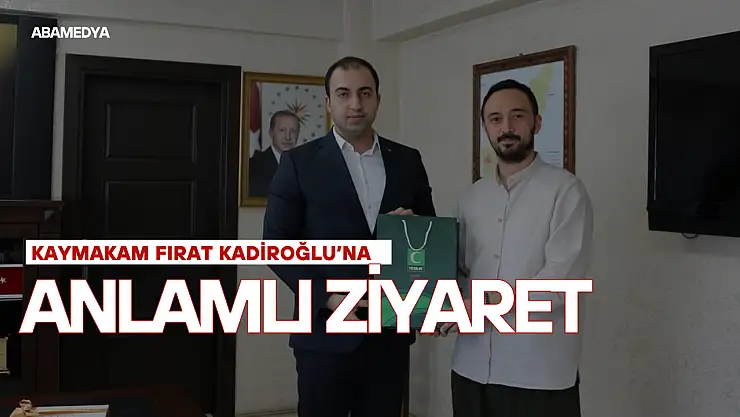Kadiroğlu'na Yeşilay'dan Ziyaret