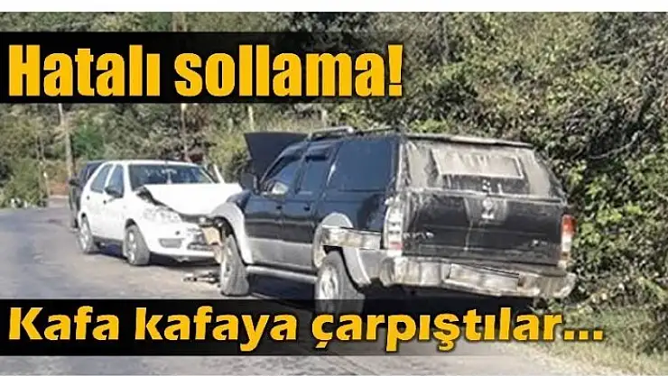 KAFA KAFAYA ÇARPIŞTILAR!