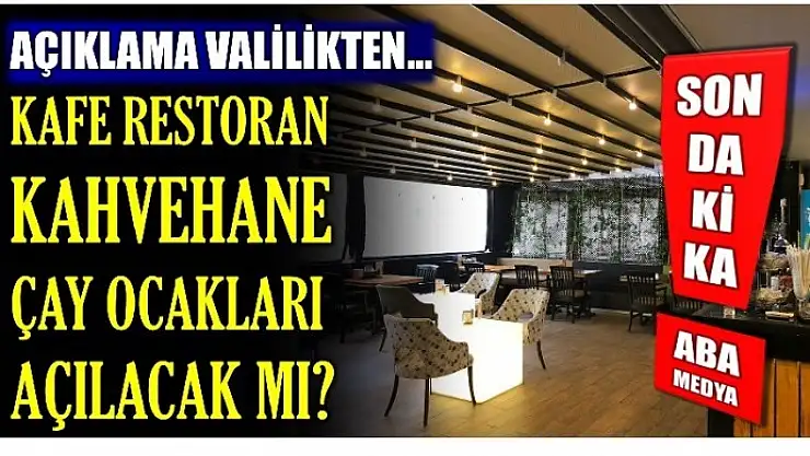 KAFELER AÇILACAK MI?