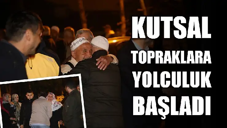 Kafileye dualı uğurlama