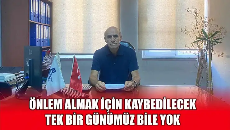 Kambur'dan Marmara depreminin 25. yılı kapsamında açıklama