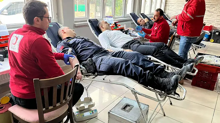 Kan bağış kampanyası düzenlendi