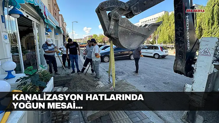 Kanalizasyon Hatlarında Yoğun Mesai
