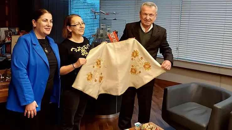 Kantarcı, Kadın Meclisi üyelerini kabul etti