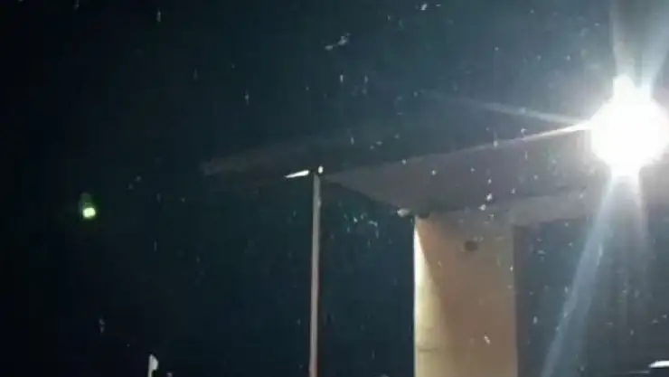 Karabük'e mevsimin ilk karı düştü