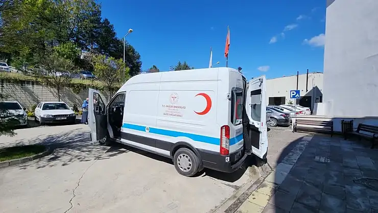 Karabük'te Gezici Sağlık Hizmeti Aracı hizmete başlayacak