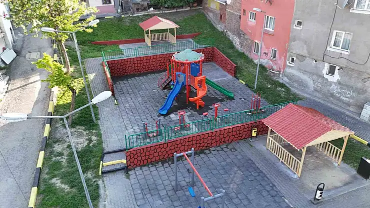 Karabük'te parklar modernize ediliyor