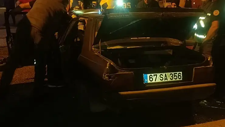 Karabük'te tarafik kazası: 2 yaralı