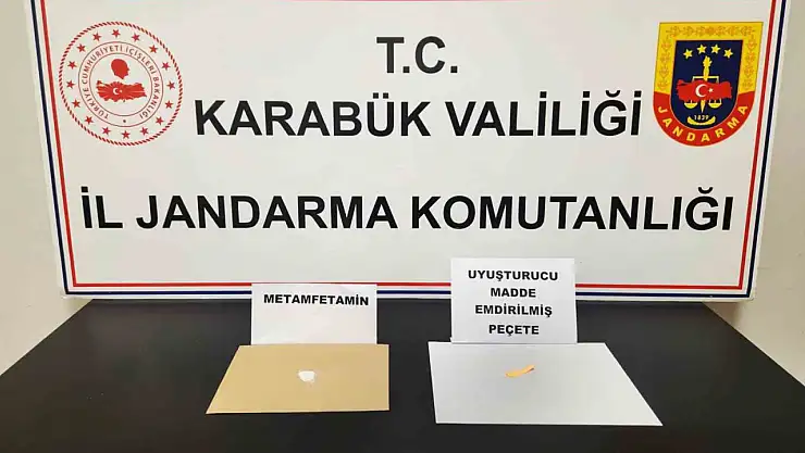 Karabük'te uyuşturucu operasyonu