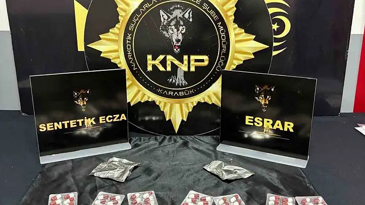 Karabük'te uyuşturucu operasyonunda 2 gözaltı