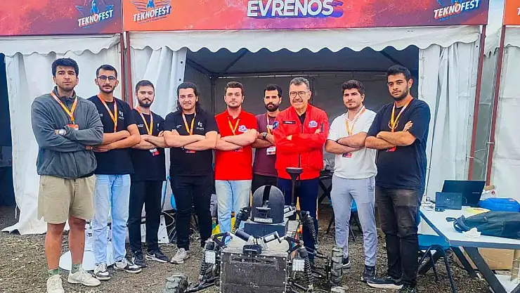 Karabük Üniversitesi Evrenos Takımı, TEKNOFEST'te Türkiye 5'incisi Oldu