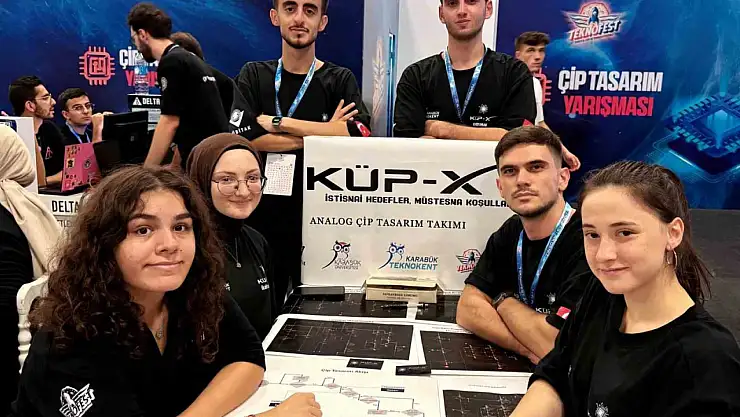 Karabük Üniversitesi öğrencilerinden çip tasarımında dördüncü final başarısı