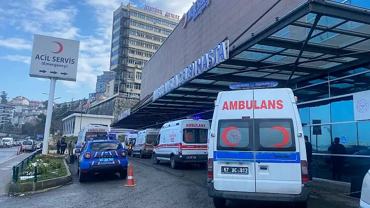 3 kişinin hastanedeki tedavisi sürüyor