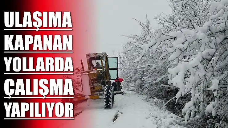 Karla mücadele başladı