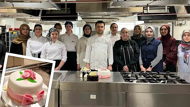 KASEM'de Kendi Yaş Pastalarını Yapıp Sertifika Aldılar