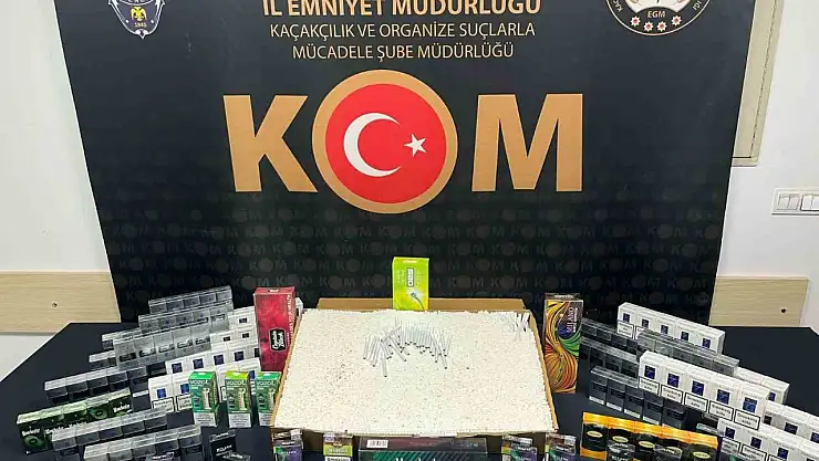 Kastamonu'da 5 bin adet doldurulmuş makaron ele geçirildi