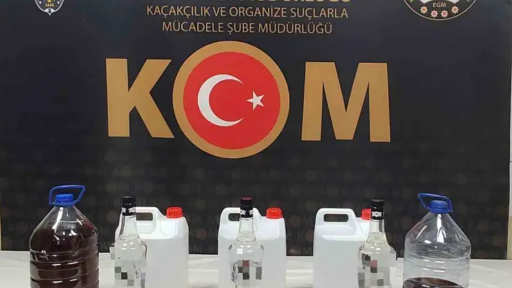 Kastamonu'da sahte alkol operasyonu: 1 gözaltı