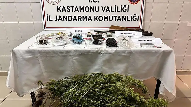 Saksıda uyuşturucu yetiştiren şahıs yakalandı