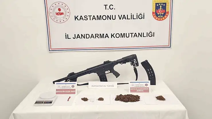 Kastamonu'da uyuşturucu operasyonu: 5 tutuklama