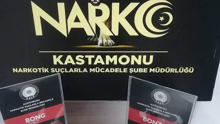 Kastamonu'da uyuşturucuyla yakalanan şahıs gözaltına alındı