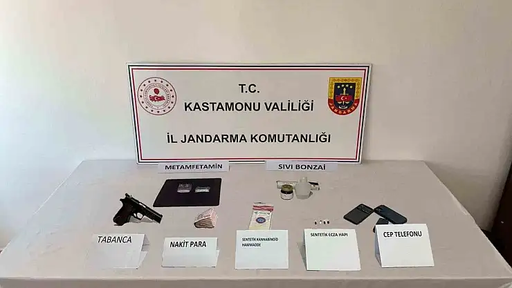 Kastamonu'da uyuşturucuyla yakalanan 9 kişi gözaltına alındı