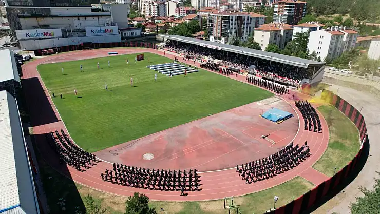 Kastamonu Polis Meslek Yüksekokulundan 486 polis mezun oldu
